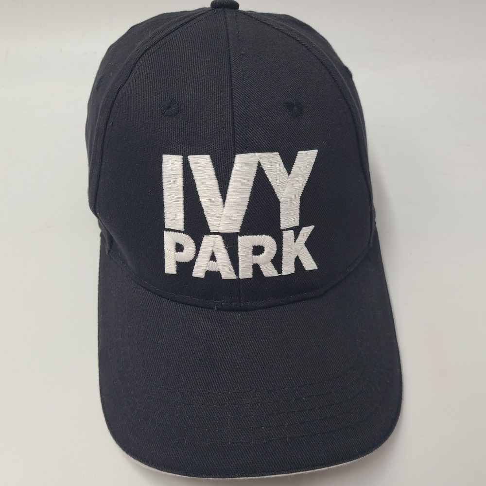 Ivy Park Hat Strapback Black White Logo Beyonce Brand Cotton Casual Dad Men